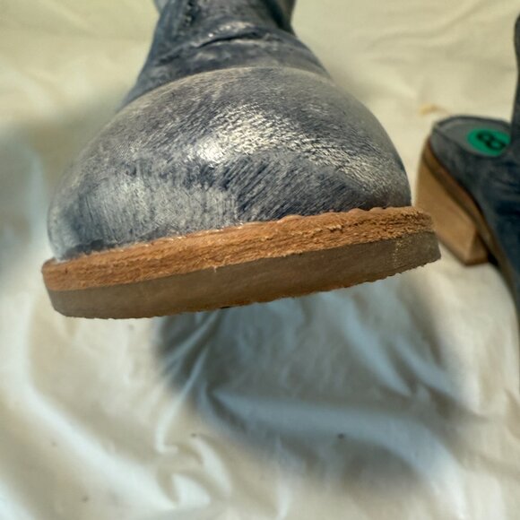 Matisse Augustine light blue leather booties women's 8M - Picture 11 of 15